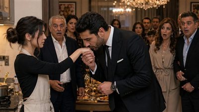 أبويا عزم العيلة كلها على عزومة عشا كبيرة