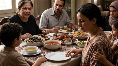حماتي كل ما اروحلها تحط قدامي طبق فاضي