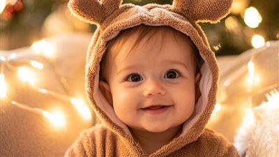 وضعت ابنها وسط التلج